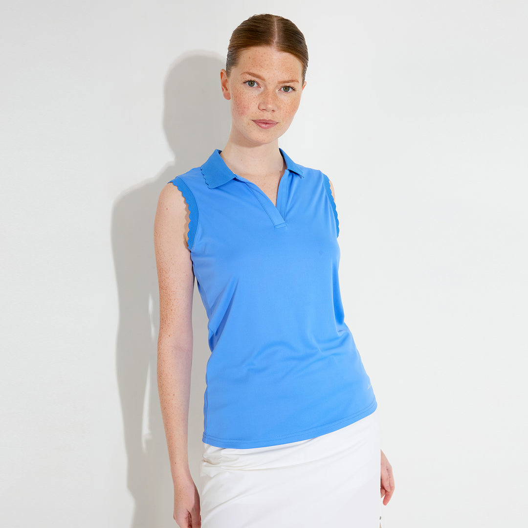 Lds Victoria Drycool Sleeveless Polo