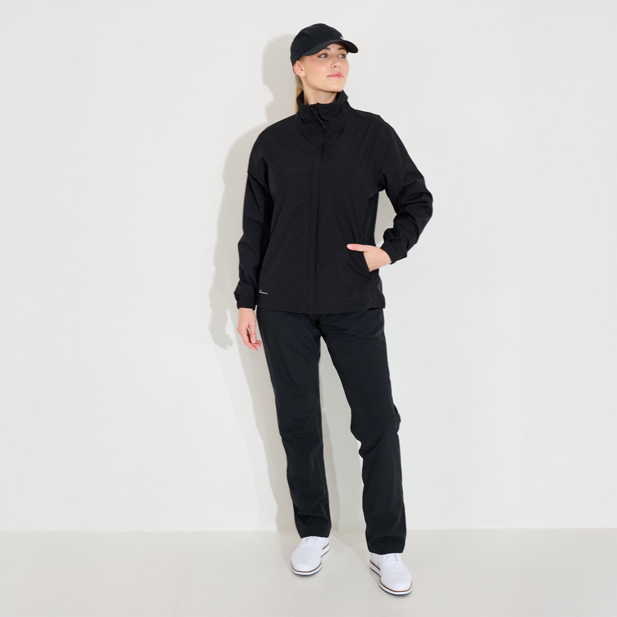 Women Links Stretch Rain Jacket – Abacus Sportswear US