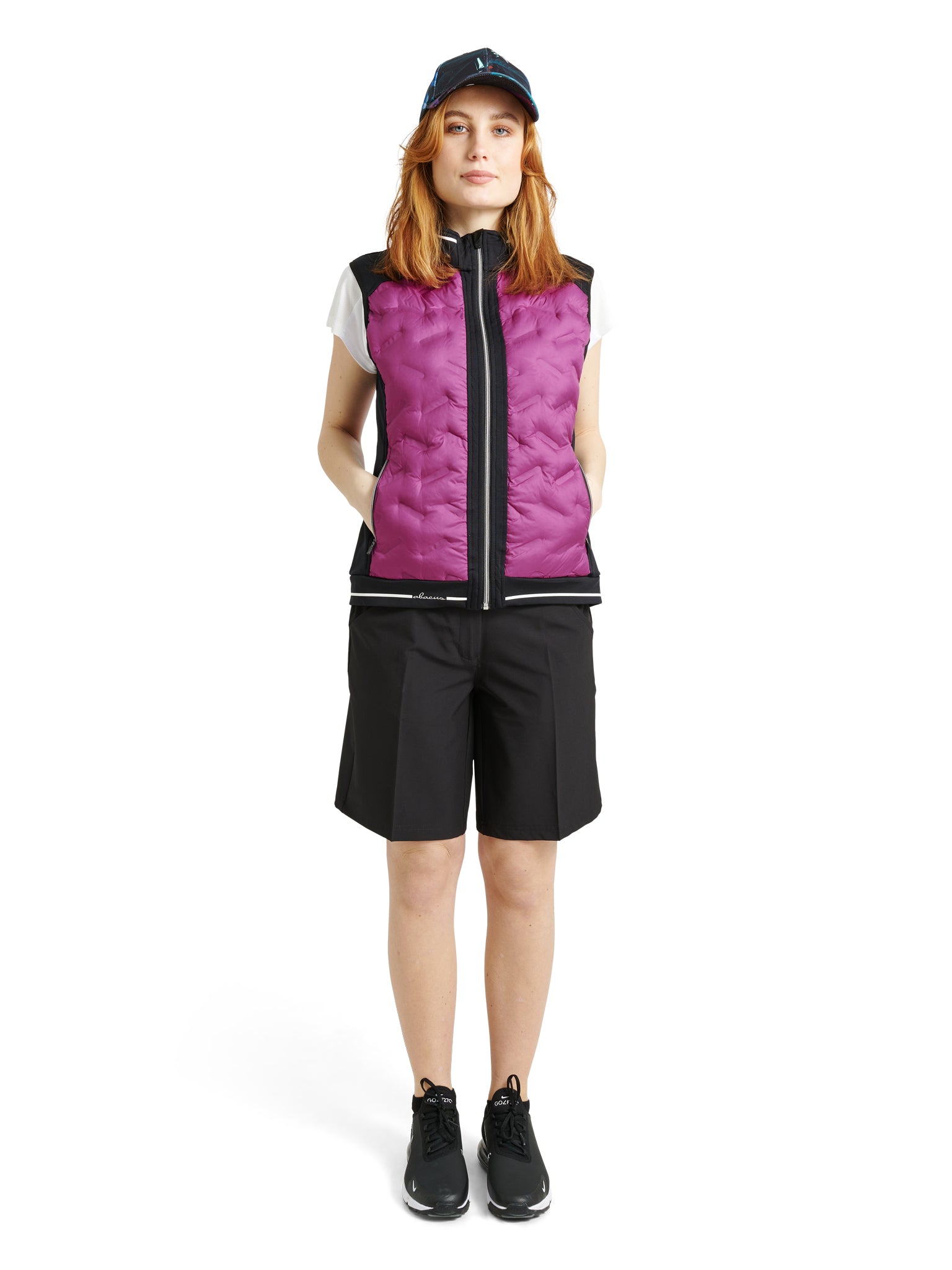 ダウンベスト New Balance WOMEN Active Flower Down Glossy Vest 4FT1486 New Balance WOMEN Active Flower Down Glossy Vest 4FT1486