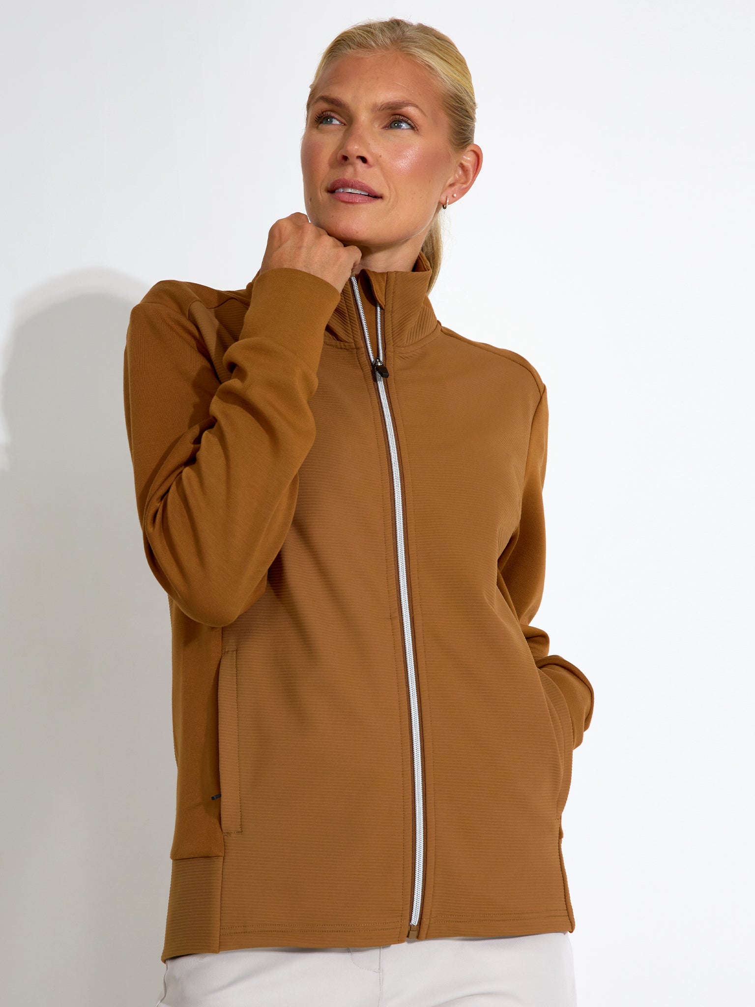 Lds Anne midlayer jacket – Abacus Sportswear US
