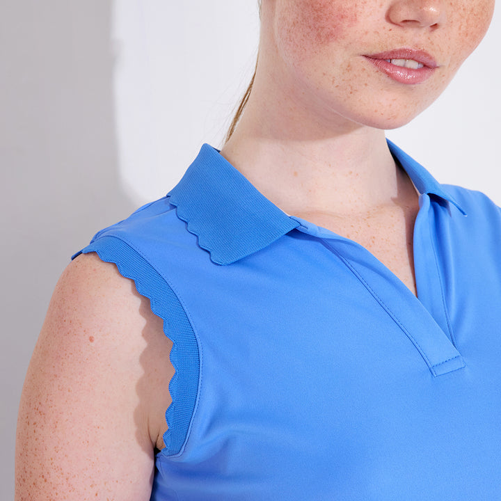 Lds Victoria Drycool Sleeveless Polo
