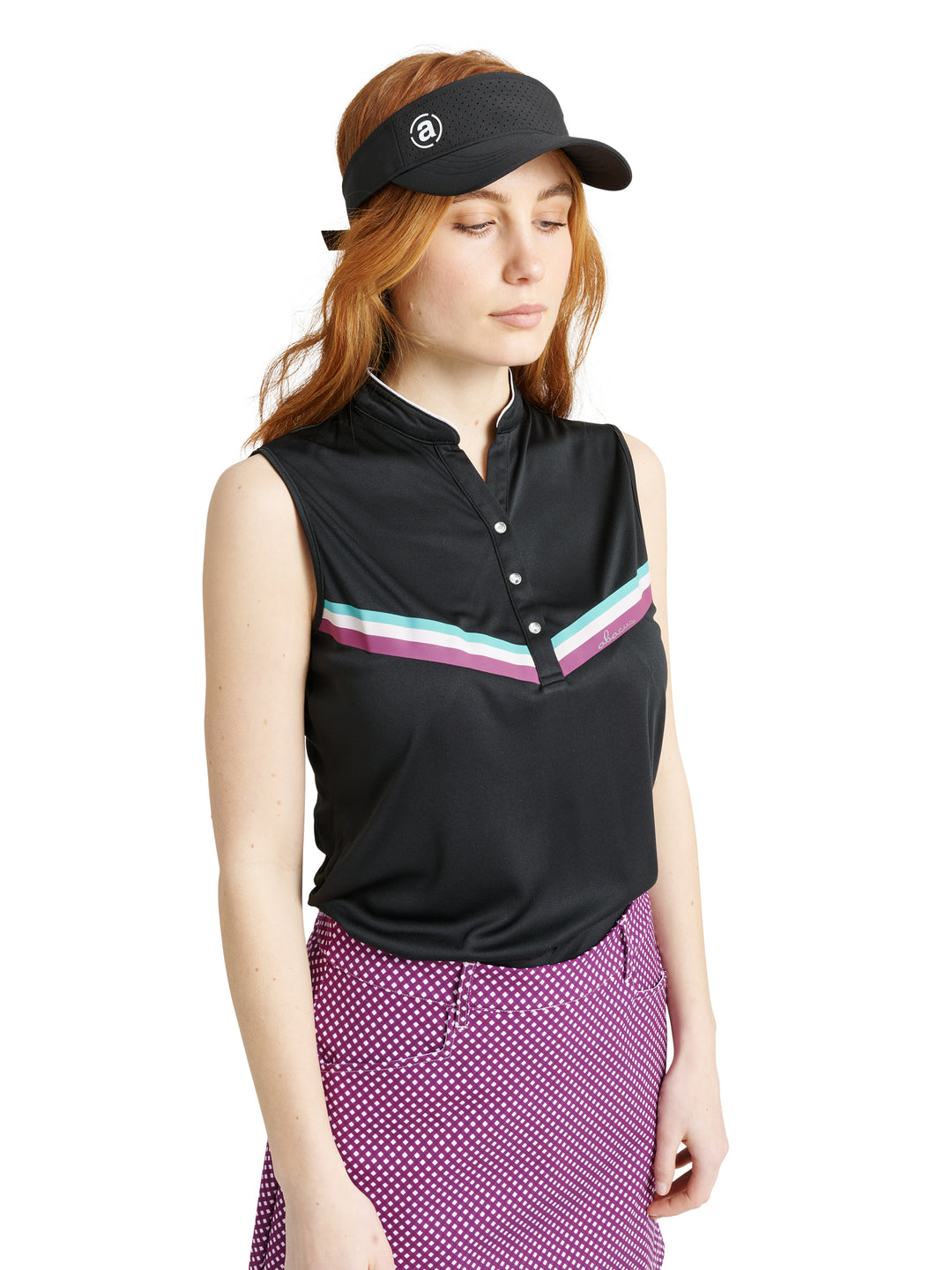 Women Simone Drycool Sleeveless Polo