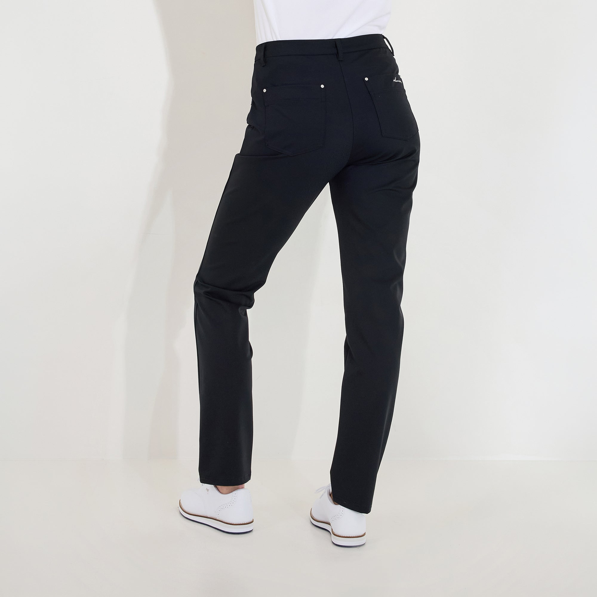 Women Elite trousers (high waist)-4-ways stretch – Abacus