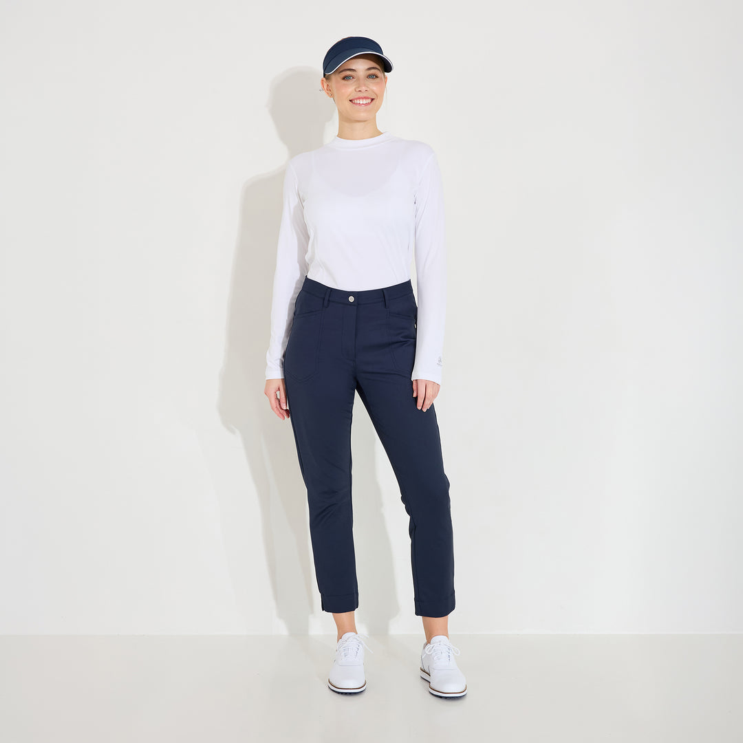Women Elite 7/8 trousers ( high waist)-4-ways stretch