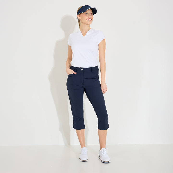 Women Elite Capri (high waist)-4-ways stretch