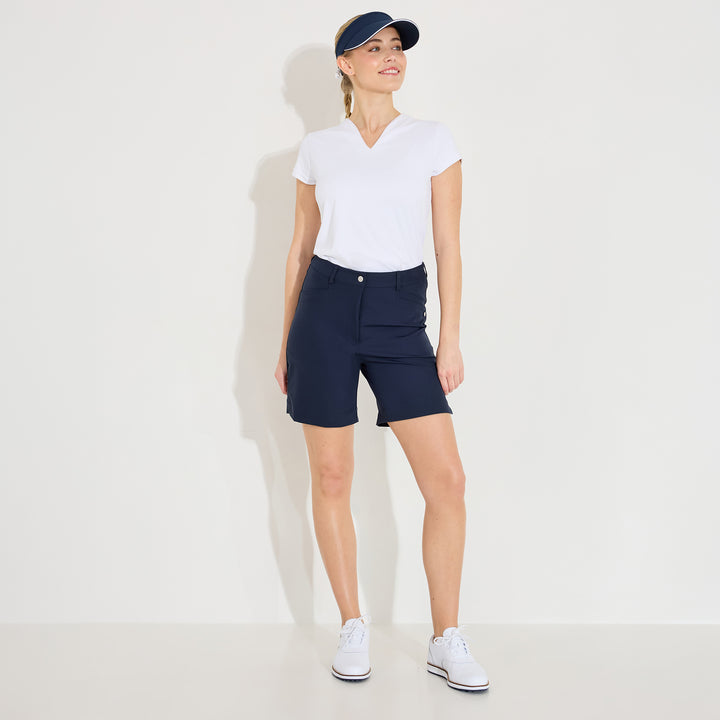 Women Elite Shorts (high waist)-4-ways stretch