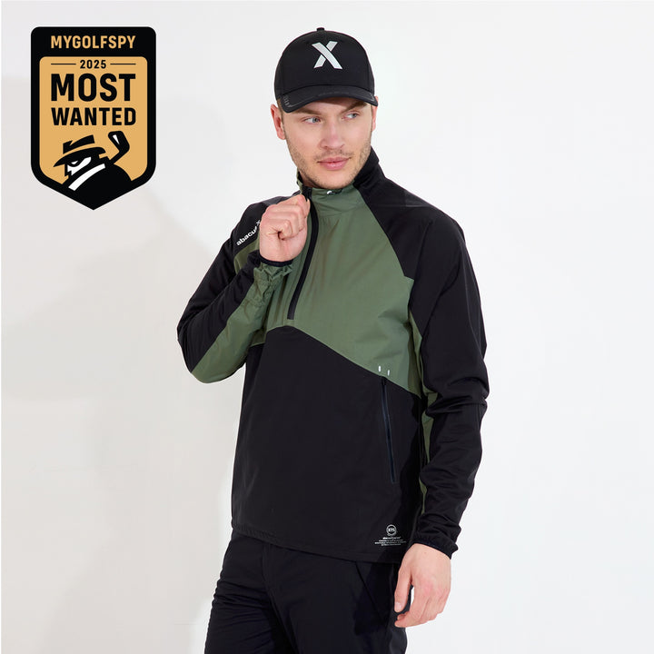 Men Pitch 37.5 technology waterproof half-zip (7.4oz)