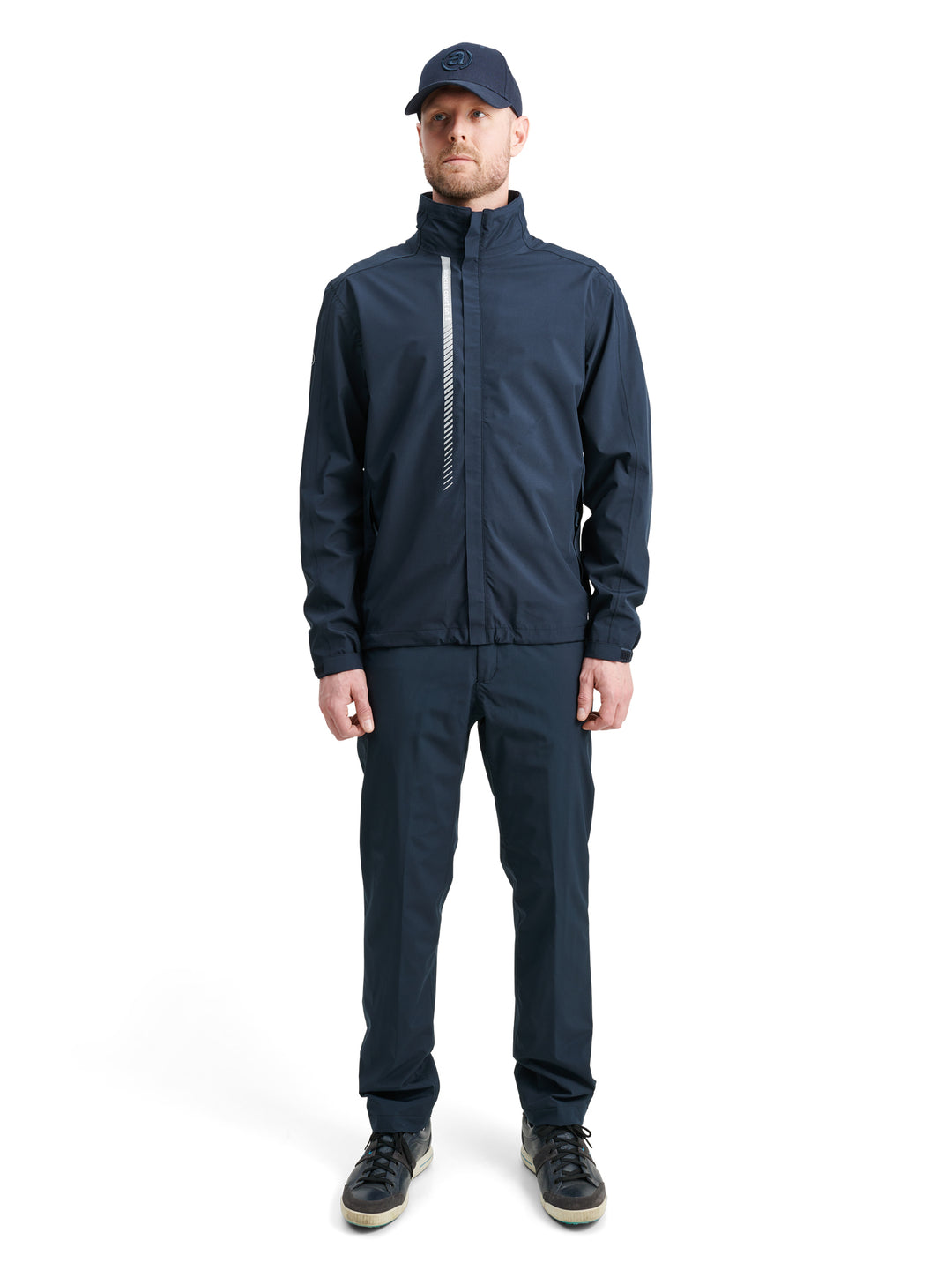 Mens Links Stretch Rain Jacket