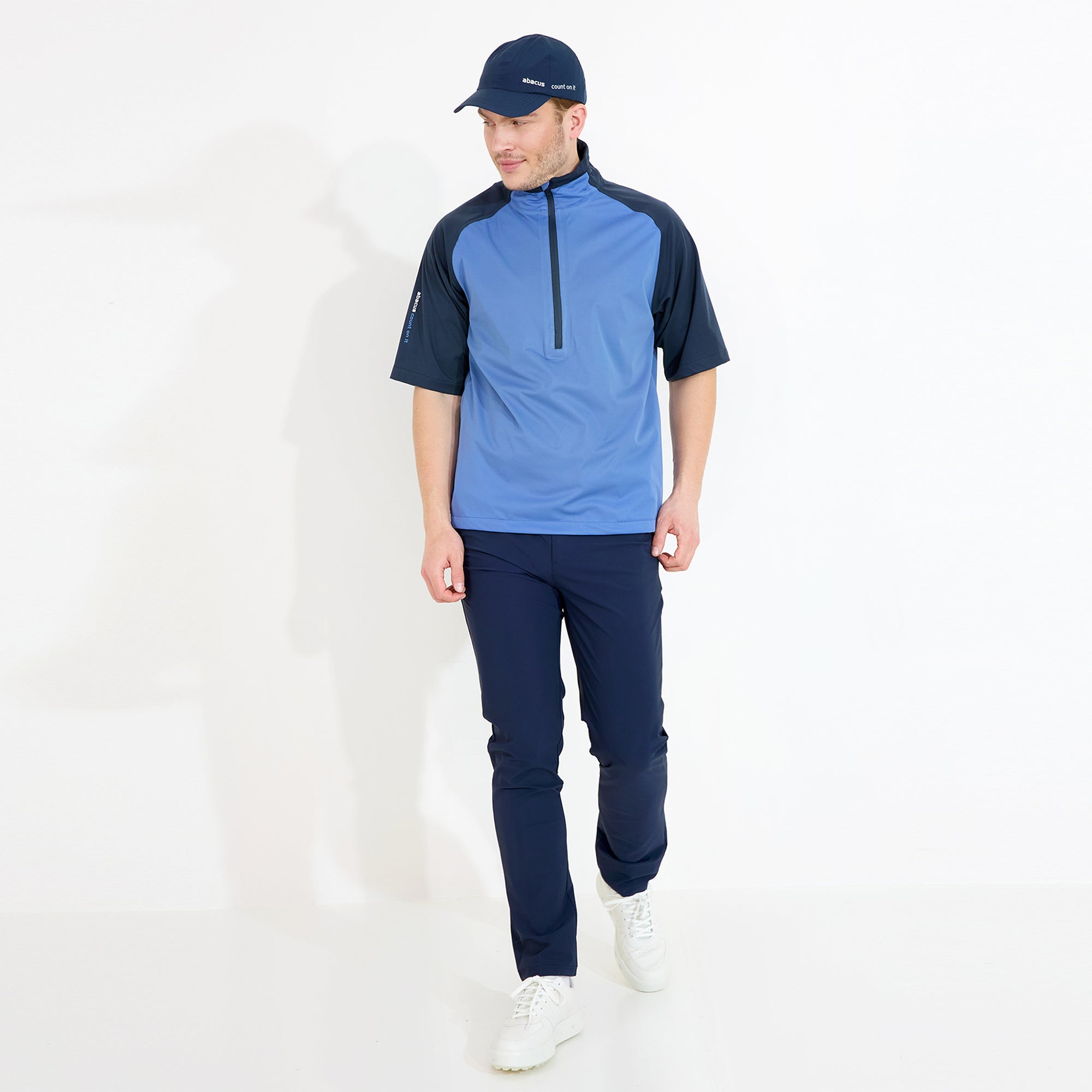 BOUNCE BACK CLUB ネイビーシャツ Men Bounce Rain Shirt – Abacus Sportswear US