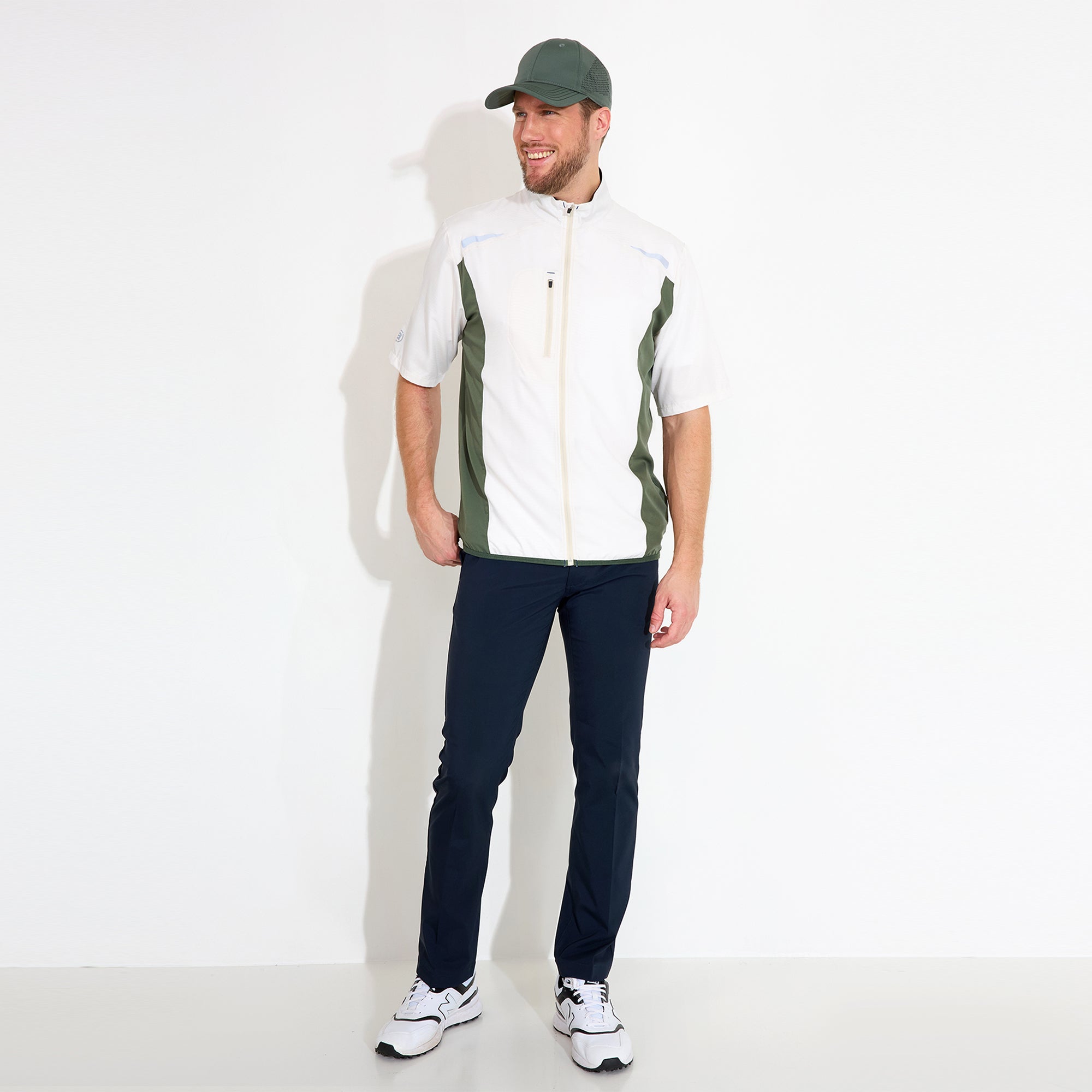 Men Lanark Stretch Wind Shirt (6 oz) – Abacus Sportswear US