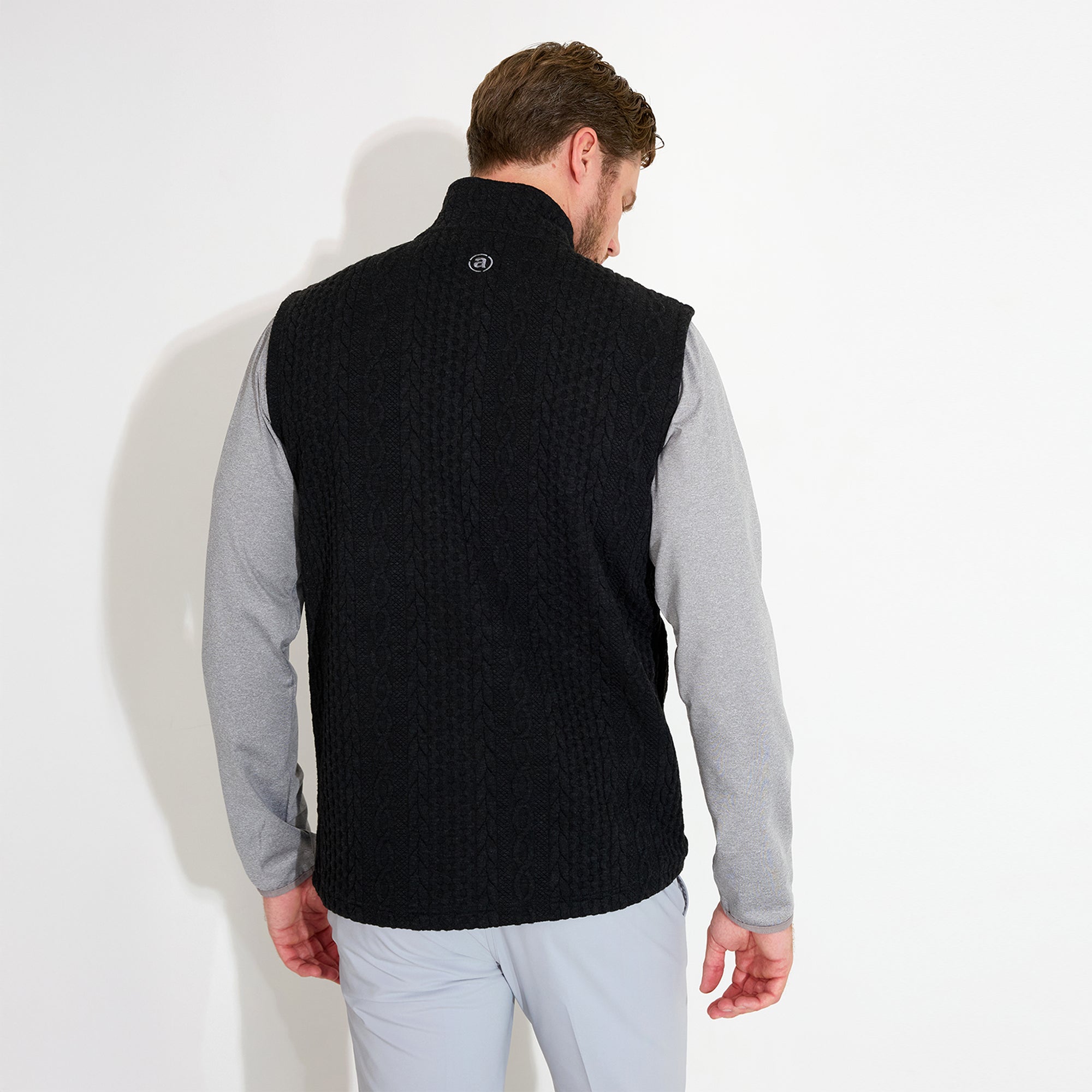 トップス MANY-HOLE VEST Men's Woburn Halfzip Vest – Abacus Sportswear US