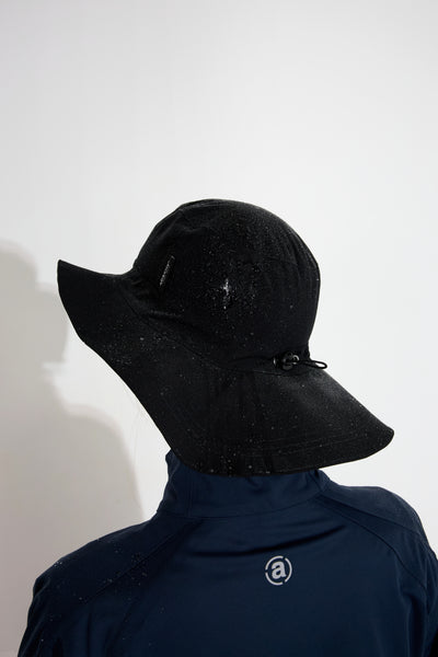 Links Waterproof Rain Hat for Women and Men - Black/Navy