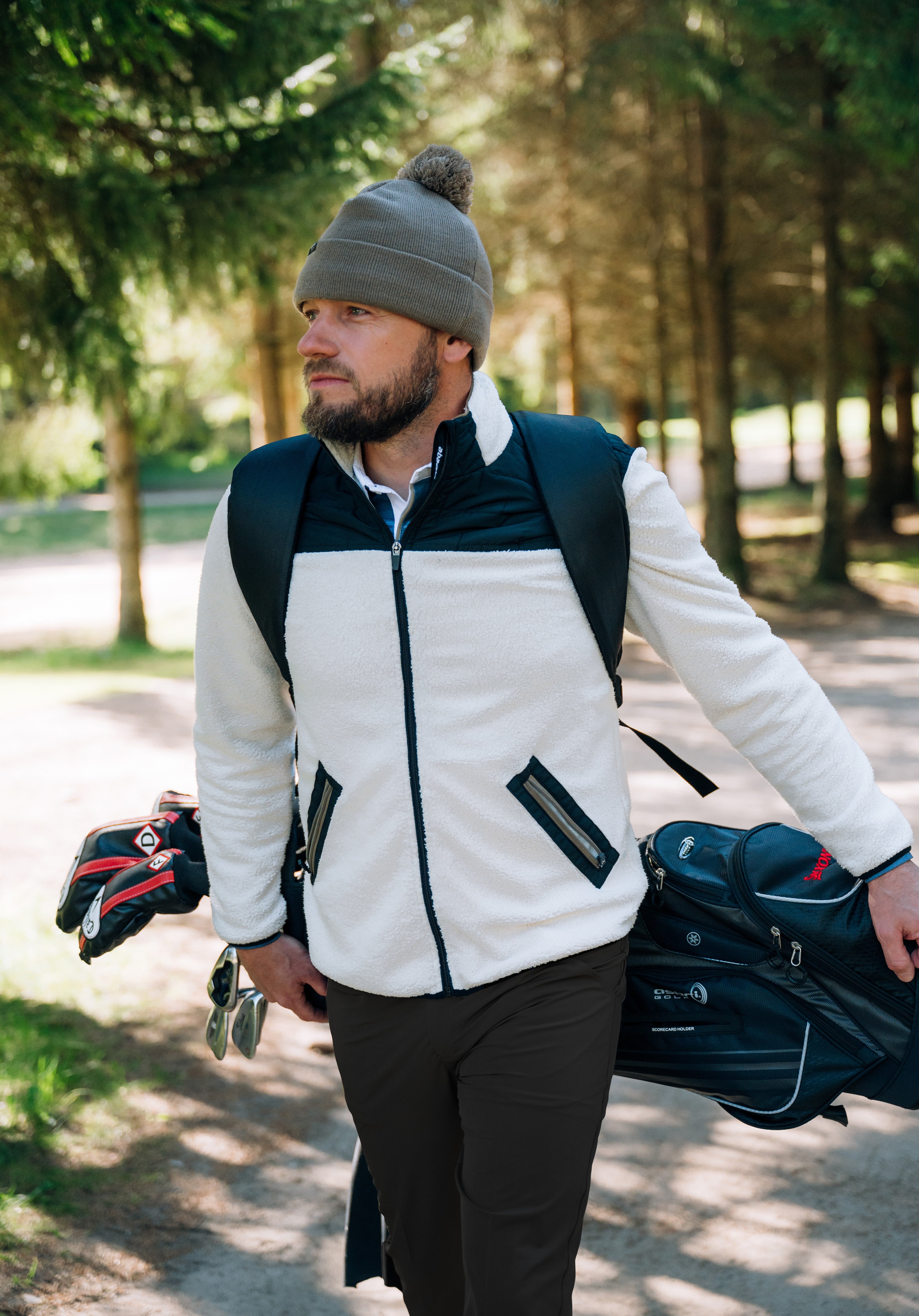Mens Preston pile windjacket