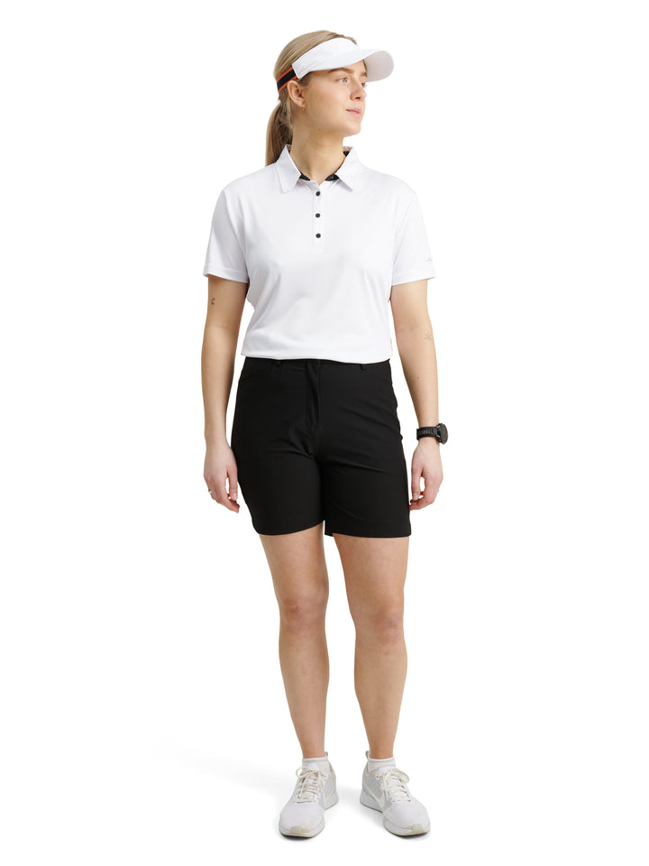 Women Cherry stripe polo