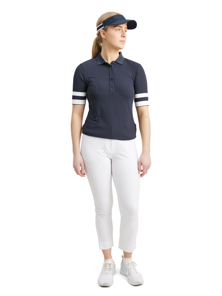 Women Pebble Half Sleeve polo