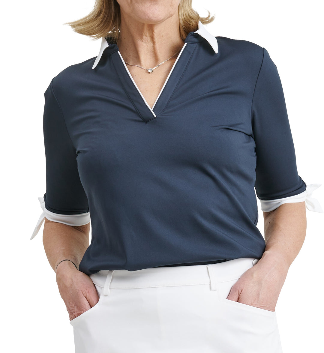 Women Lily half sleeve polo