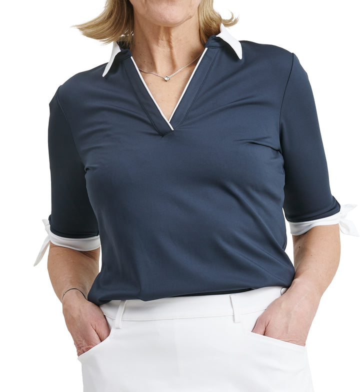 Women Lily half sleeve polo