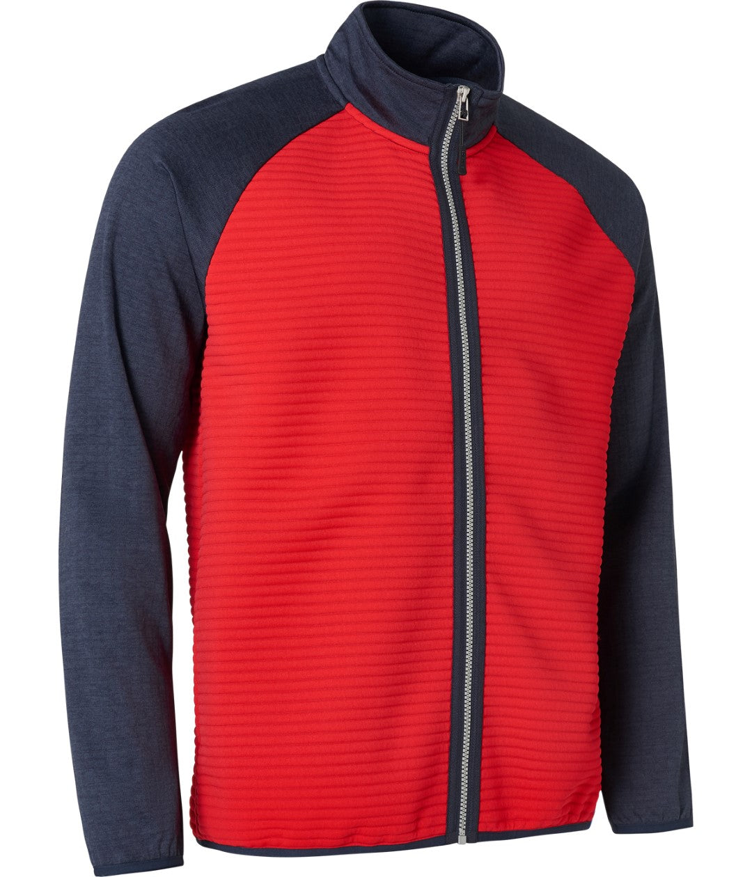 Mens Turnberry 3D Stripe Fleece Fullzip