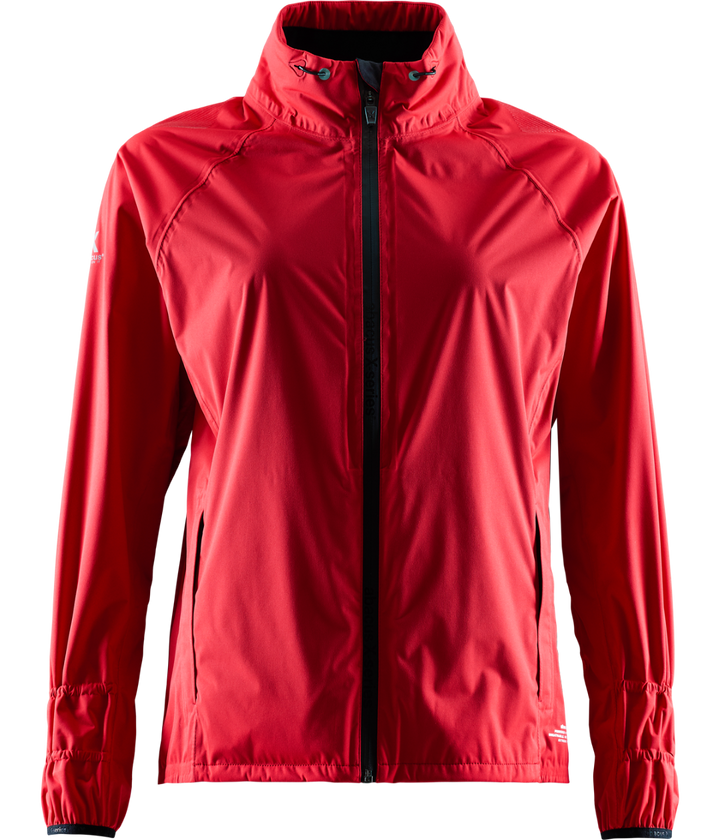 Women s Pitch 37.5 Waterproof Rain Jacket Without Hood Abacus Sportswear US