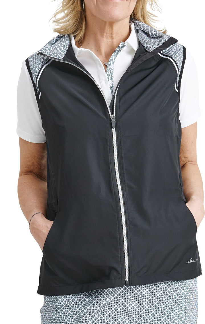 Women hills stretch wind vest (5oz)